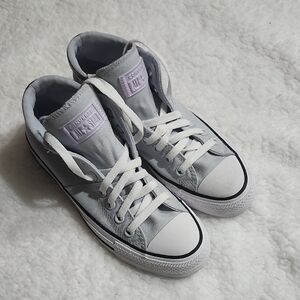 Converse Chuck Taylor All Star Madison Mid Top Size 7.5 Light Gray NWOT